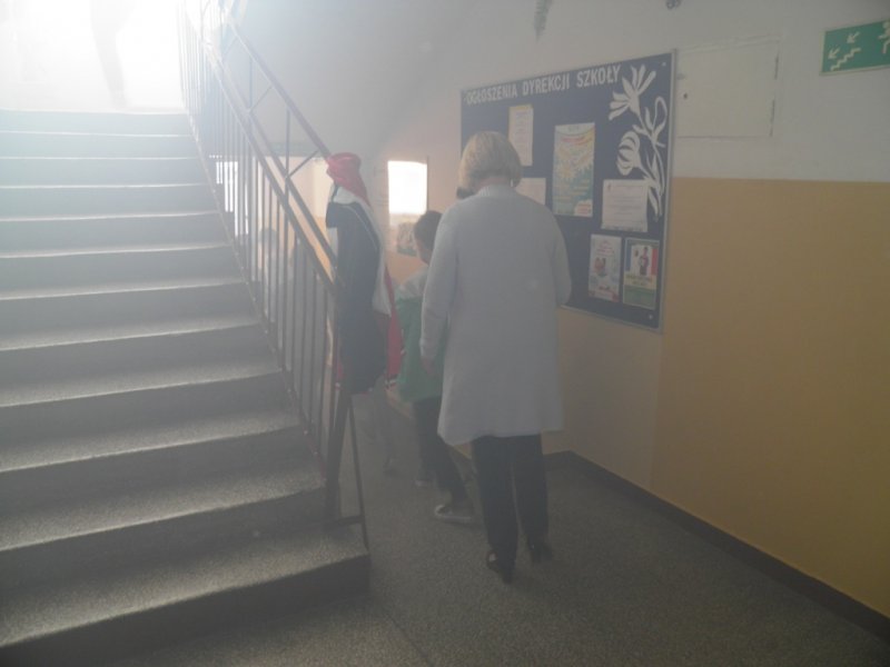 Ewakuacja w Starym Pilczynie